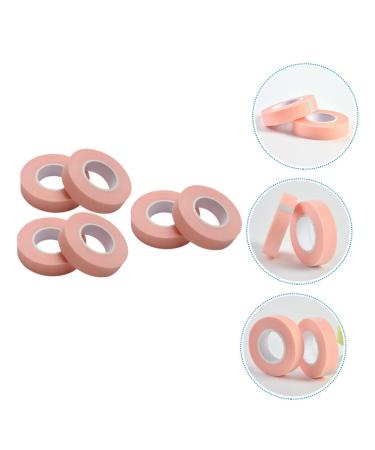 NOLITOY 12 Rolls Eyelash Tape - Breathable Non-Woven Adhesive for False Eyelashes & Extensions - 900x1.1cm - Pink Duct Tape Tool for Makeup - Buy Online on GoSupps.com