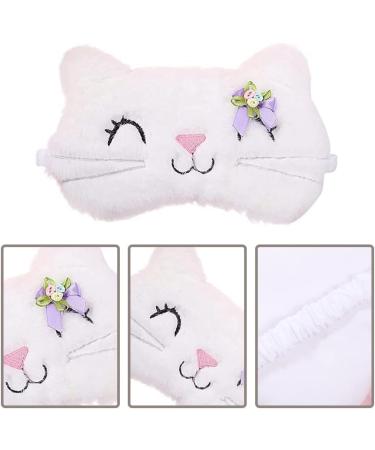 Cat Shape Eye Mask for Kids & Adults - Sleep Mask for Home, School, Travel - Buy Online on GoSupps.com