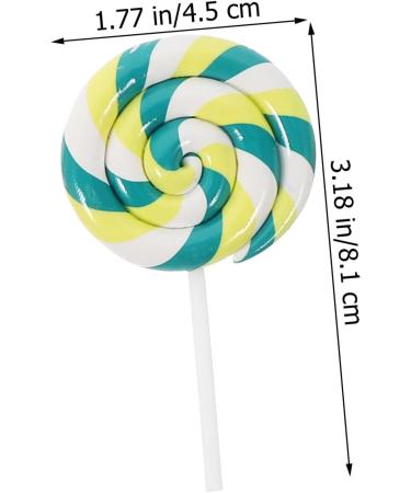Alipis 15 Pcs Models Toy Lollipop Clay Candy Large Simulation Lollipop Jewelry Baby Child Stationery Box - Buy Online on GoSupps.com