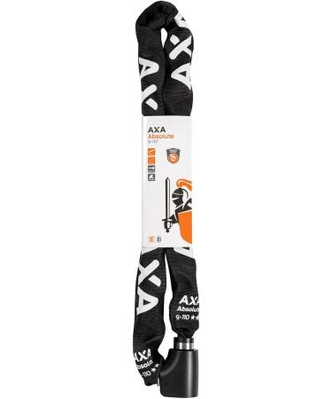 Buy AXA Absolute 9-110 High Security Bicycle Lock | 14 Security Level | 110 cm x 9 mm | Durable Black Polyester Cover - International Shipping Available - Buy Online on GoSupps.com