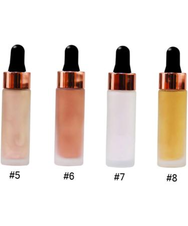 FOMIYES 3pcs Illuminating Women Makeup Highlighter Drops Enhanceer Fashion Enhancer Three-dimensional Dc-# - Buy Online on GoSupps.com