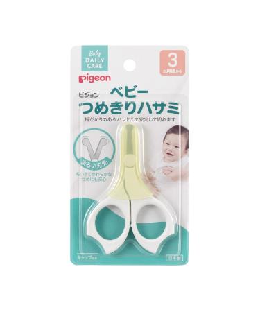 PIGEON Scissors for Baby Nail Clippers (3+ Months)