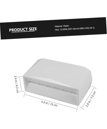 Beaupretty 6 Tweezers Display Stand Show Rack with Cover Blue Hair Accessories Wedding Travel Accesories Irish Accessories for Women Tweezers Rack Storage Rack Eyelash White Plastic 15x6.2cm White - Buy Online on GoSupps.com