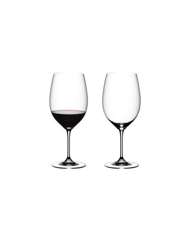 Riedel Vinum 6416/0 Bordeaux Set of 2 Glasses Merlot 2 Count (Pack of 1)