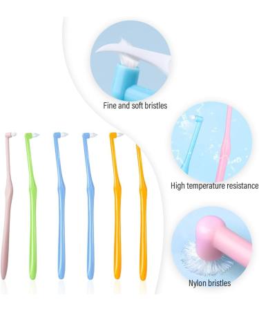 Dulspue Insert Brush Set - Fragrance Rejuvenated Soft Trim Toothbrush for Detail Cleaning - 6 Compact Interdental Brushes for Optimal Oral Care - Buy Online on GoSupps.com