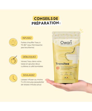  Owari OWARI Transitea - Anti-Bloating and Bloating Transit Herbal Tea - Fennel Infusion for Indigestion and Bloating - 100% Plant-Based Intestinal Transit Herbal Tea Made in France - Buy Online on GoSupps.com