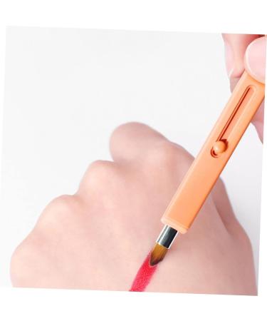 Didiseaon 1pc Retractable Lip Brush Makeup Brush Eye Shadow Applicator Eyeshadow Applicators Lip Applicator Retractable Lipstick Brush Portable Make up Travel Plastic Lip Makeup - Buy Online on GoSupps.com