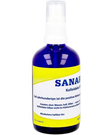 SANARGO Kolloidales Silber Spray 100 ml Solution - Buy Online on GoSupps.com