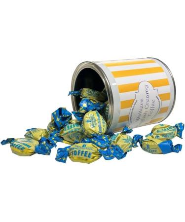 250g English Creamy Toffees in Paint Pot Tin - Delicious Confectionery Treat - Buy Online on GoSupps.com