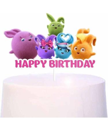 PC Sunny Bunnies Birthday Cake Topper - Kid's Delight for a Hoppin' Celebration! Sunny Bunnies 3 - Buy Online on GoSupps.com