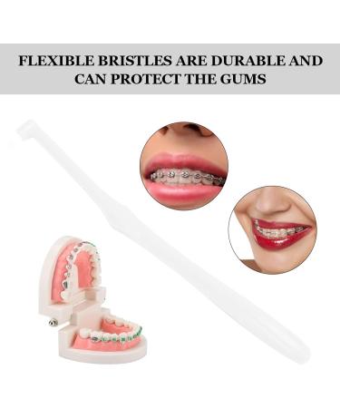 Verdingly Touch Toothbrush 3-Pack | Small Head Jaw-Friendly Toothbrush for Braces | Effective Tooth Cleaning - Buy Online on GoSupps.com