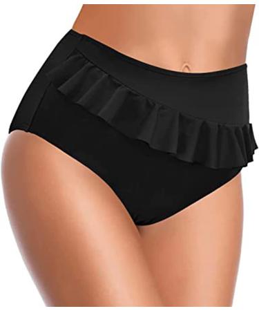 Buy Sexy Black Beach Rock Swimming Trousers | Elegant V-Cut Swimwear for Women | Slim Bikini Bottoms for International Shipping - Buy Online on GoSupps.com