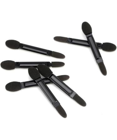 Angoily 200 pcs Tipped Shadow Brush Eyeshadow Double-ended Black Eye Sponge Makeup Mx2pcs Blackx2pcs - Buy Online on GoSupps.com