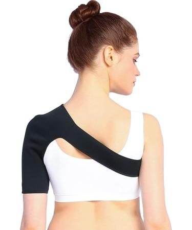 Adjustable Shoulder Brace - Portable Compression Support for Rotator Cuff & Durable Lightweight Shoulder Support - Buy Online on GoSupps.com