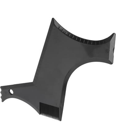 Generic Guide de Mise en Forme de Barbe Professionnel Mod le de Coupe de Cheveux Flexible en Plastique Noir pour un Alignement Pr cis de la Barbe Fa onneur de Facile Utiliser pour une Coupe - Buy Online on GoSupps.com