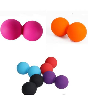 Shop Gleavi 3-St Pilates Equipment: Myofascial Release Massage Balls & Yoga Roller - International Shipping Available - Buy Online on GoSupps.com