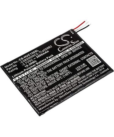 2800mAh Replacement Battery Compatible with Kurio C2820009C2 TLp028B2 TLp028BC TLp028BD C15100M C15150M Tab 2 Xtreme 2