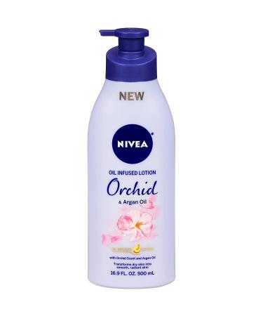 Nivea Oil Infused Orchid & Argan Oil Body Lotion 16.9 fl oz (Pack of 2)