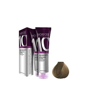 Morfose 10 Cr me Coloration Professionnelle 100ml N 8S Auburn Clair Intense