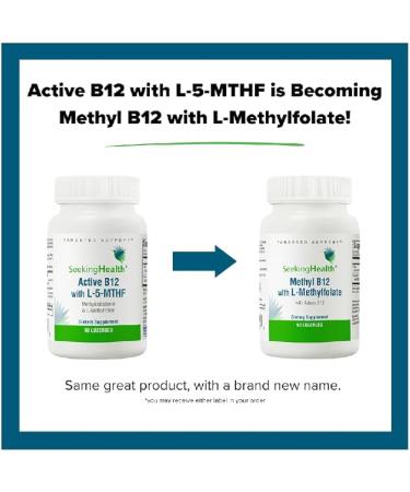 Buy Seeking Health Active B12 with L-5-MTHF - 60 Lozenges for Optimal Energy - Buy Online on GoSupps.com