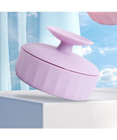 SOLUSTRE Makeup Brush Cleaner Silicon Makeup Brush Cleaning Tool Cosmetic Brush Cleaning Pad with Color Removal Sponge 2 in 1 Cleaner Box for Dry Brush Color - Buy Online on GoSupps.com