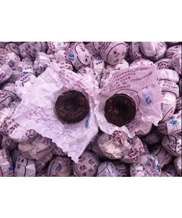 Pu erh mini tea cakes fermented Tuocha top grade total 210 grams in bamboo box. - Buy Online on GoSupps.com