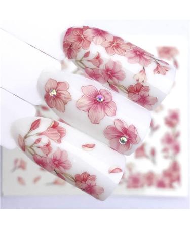 1pc Butterfly Plant Nail Polish Nail Gel Soak Off Led Uv Hybrid Gel Lacquer Nail Primer Gel Varnish Red Pink Glitter Nail Makeup - Nail Gel - - (Color: 35)