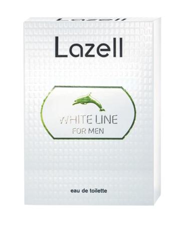 Lazell White Line for Men Perfume | Impression by Lac. Blanc 12.12. | Eau De Toilette 3.4 Fl Oz | Flower Woody Watery Fragrance | European oncentrated Scent Lasts 6-9 Hours - Buy Online on GoSupps.com
