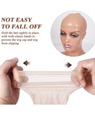 Tinashe 4pcs Transparent HD Wig Caps - Sheer Lace Front Wig Accessories for Women (2Pack/4PCS) - Buy Online on GoSupps.com