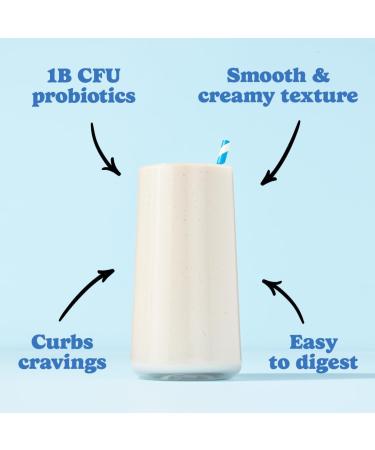 Good Protein Vegan Plant-based Protein Powder 100% Natural Non-GMO Dairy-free Gluten-free Soy-free No Added Sugar and Nothing Artificial. Vanilla Milkshake All-in-One Shake 440 grams Vanilla 440 g - Buy Online on GoSupps.com