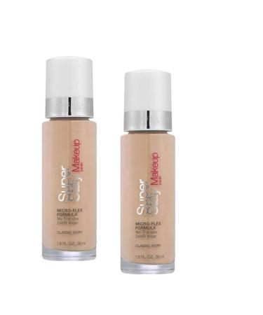 Maybelline SuperStay Foundation - Classic Ivory 2-Pack 1 Fl Oz each - Buy Online on GoSupps.com