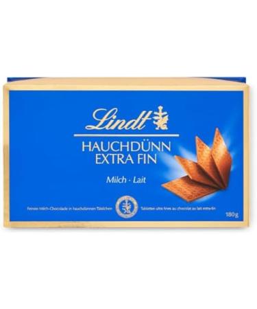 Lindt - Box of chocolate squares EXTRA FINE - Milk, 180g