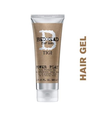 TIGI Bed Head for Men Power Play Firm Finish Gel 6.76 oz - Strong Hold Styling Gel - Buy Online on GoSupps.com