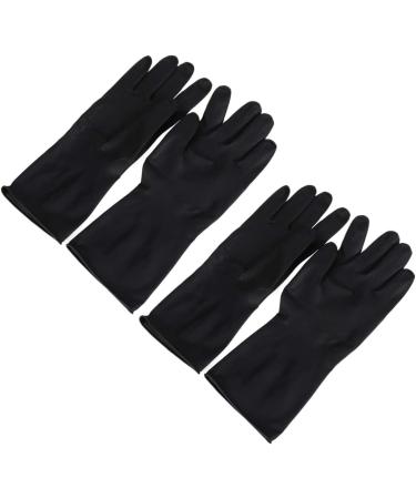 Minkissy 2 Pairs Hair Dye Gloves Hairdressing Hair Dye Gloves Reusable Professional Hairdressing Salon Dye Gloves Hairdressing Tools for Salon Home (L) - Buy Online on GoSupps.com