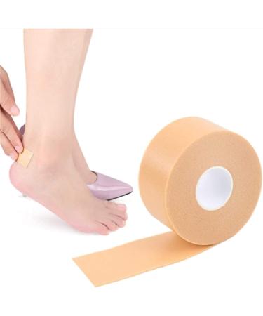 Moleskin for Feet Mole Skin Bandage Roll with Extra Templates Heavy Duty Fabric Padding Tape for Shoe Friction Practical Design - Buy Online on GoSupps.com