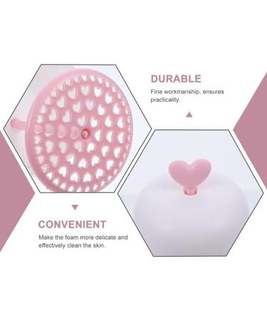 Roysmart Facial Cleanser Foamer Cup Cute Face Cleanser Bubbler Travel Skin Care Foam Foamer Cup Facial Cleanser for Girls Face Wash Shower Tools - Pink - Buy Online on GoSupps.com