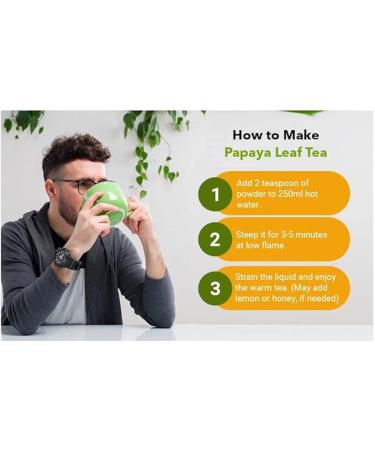 Papaya Leaves Powder 454g (16 oz) | Carica Papaya for Hair & Skin Benefits - Buy Online on GoSupps.com