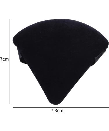 XGGLH Triangle Powder Puff Sponge - Washable Makeup Puff for Face Nose & Eye - Black Makeup Accessories - Buy Online on GoSupps.com