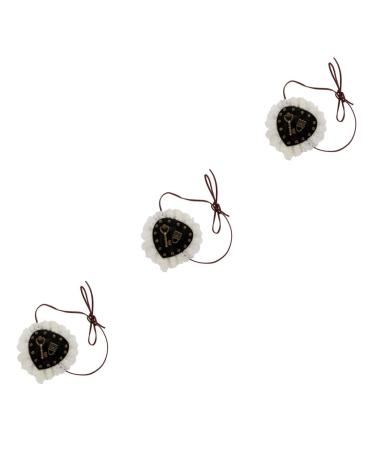 Minkissy 3PCs Prom Props Single Eye Mask Masquerade Eye Mask Eye Patch Decoration Eye Mask Blindfold Key Lock Pirate Decorate Mediumx3Pcs Image 1 x 3 pieces