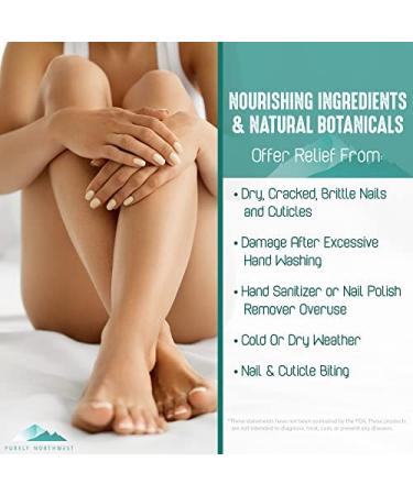 Purely Northwest Tea Tree Oil Foot Soak & Nail Repair Oil Set for Damaged Nails, Athlete's Foot, Smelly Feet & Calluses - Made in USA - Buy Online on GoSupps.com