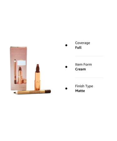 CHARLOTTE TILBURY Mini Pillow Talk Duo Lip Kit - Travel Size Lip Makeup Set - Buy Online on GoSupps.com