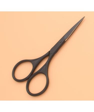 Multicolor Small Nose Scissors - Stainless Steel Mini Beauty Scissors for Grooming Eyebrows Nose Mustache & Beard - Buy Online on GoSupps.com