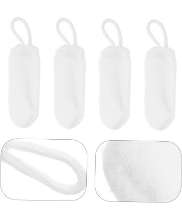 BESPORTBLE 10pcs Pet Cleaning Finger Cots Cat Dental Brush Puppy Teeth Cleaning Brush Dog Kit Nylon White - Buy Online on GoSupps.com