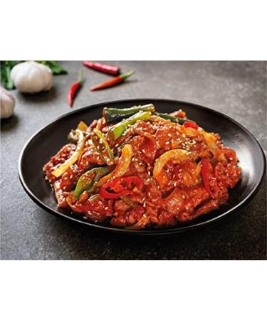 Sempio Gochujang Bulgogi Sauce 75g Pack of 3 with World Food Shop Scoop - Korean Marinade for Grilling Stir-Frying and Dipping - Spicy Sweet and Savoury Flavours - Buy Online on GoSupps.com