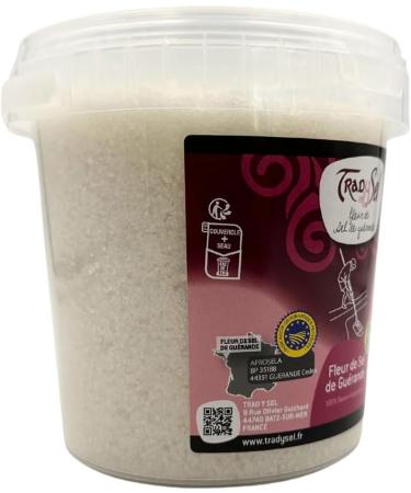 Guerande Fleur de Sel 1kg Bucket x 2 - Buy Online on GoSupps.com