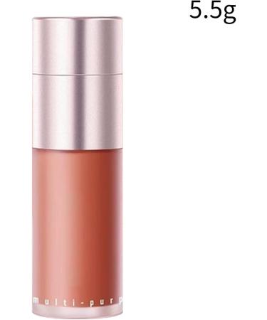 Blush Stick | Lip Gloss Eyeshadow Cream Blush Stick | Matte Double-Ended Cosmetic Face Makeup for Women and Girls | Eyes and Lips for Travel Parties Weddings Office and School - Buy Online on GoSupps.com