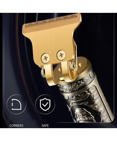 Hair Clippers for Men USB Cordless Rechargeable Grooming Kits Professional Hair Trimmer Zero Gapped T-Blade Trimmer Edgers Clippers Electric Beard Trimmer Cutting Kit - Buy Online on GoSupps.com