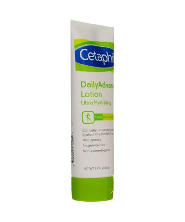 Cetaphil Daily Advance Ultra Hydrating Lotion - 8 oz (Pack of 2) - Buy Online on GoSupps.com