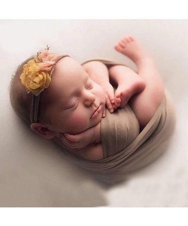 ALEOHALTER Baby Wrap - Newborn Photography Stretch Wraps | Baby Photo Props Blanket | Long Ripple Wrap for Boys & Girls - Buy Online on GoSupps.com