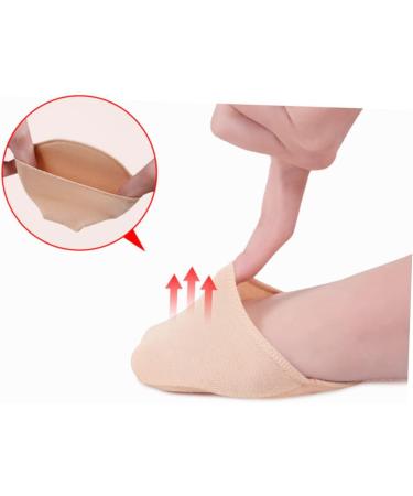 Buy 6 Pairs Seamless Invisible Forefoot Pad Half Socks - Cushioned Toe Toppers for Ultimate Comfort | International Shipping Available - Buy Online on GoSupps.com